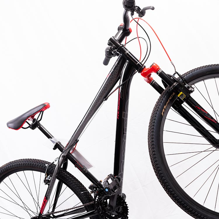 Bicicleta de montaña mercurio kaizer best sale r29 21v negro con rojo